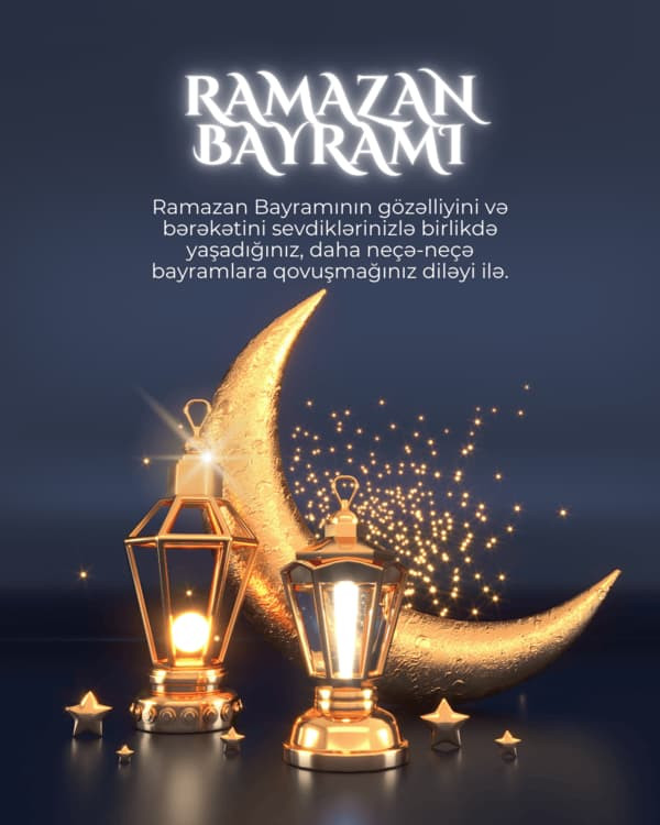 Ramazan Bayramınız Mübarək