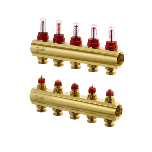Danfoss Şüşəli Kollektor 5+5 088U0525