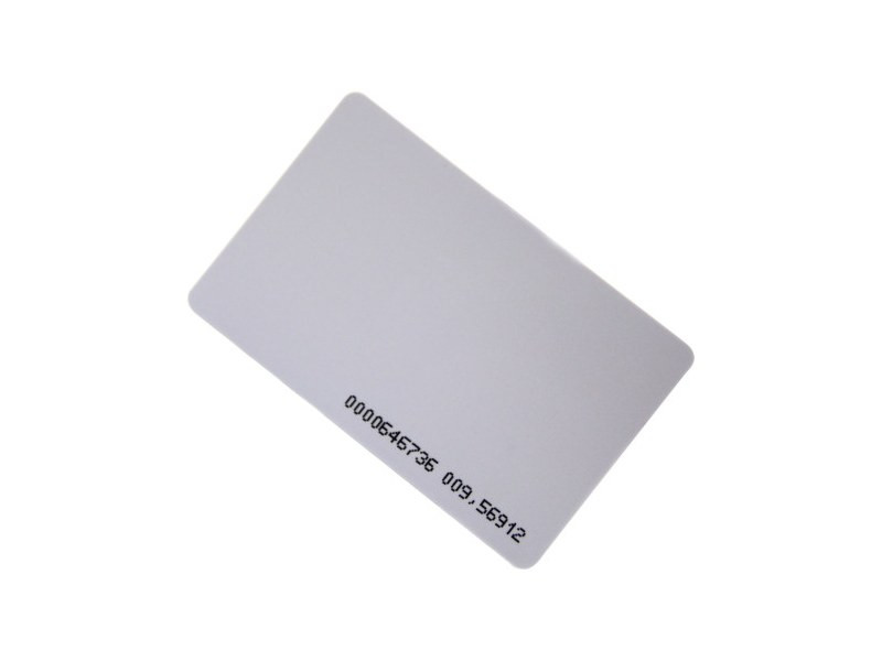 ZKTeco ID Thin Card — nazik 125 kHz RFID kart